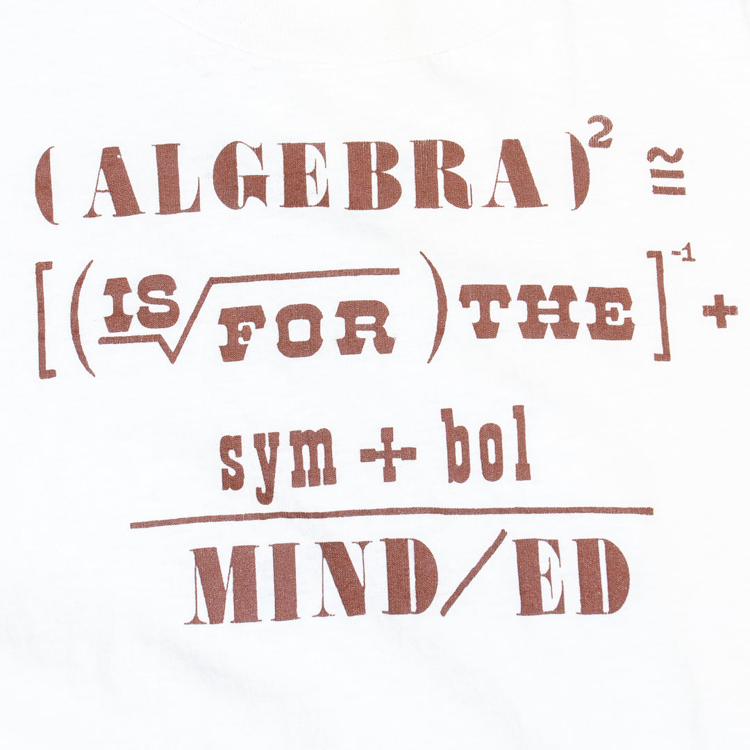 Algebra Is For The Symbol Minded